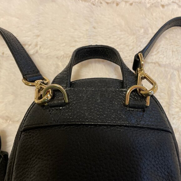 Michael Kors Black Leather Mini Backpack main image 5